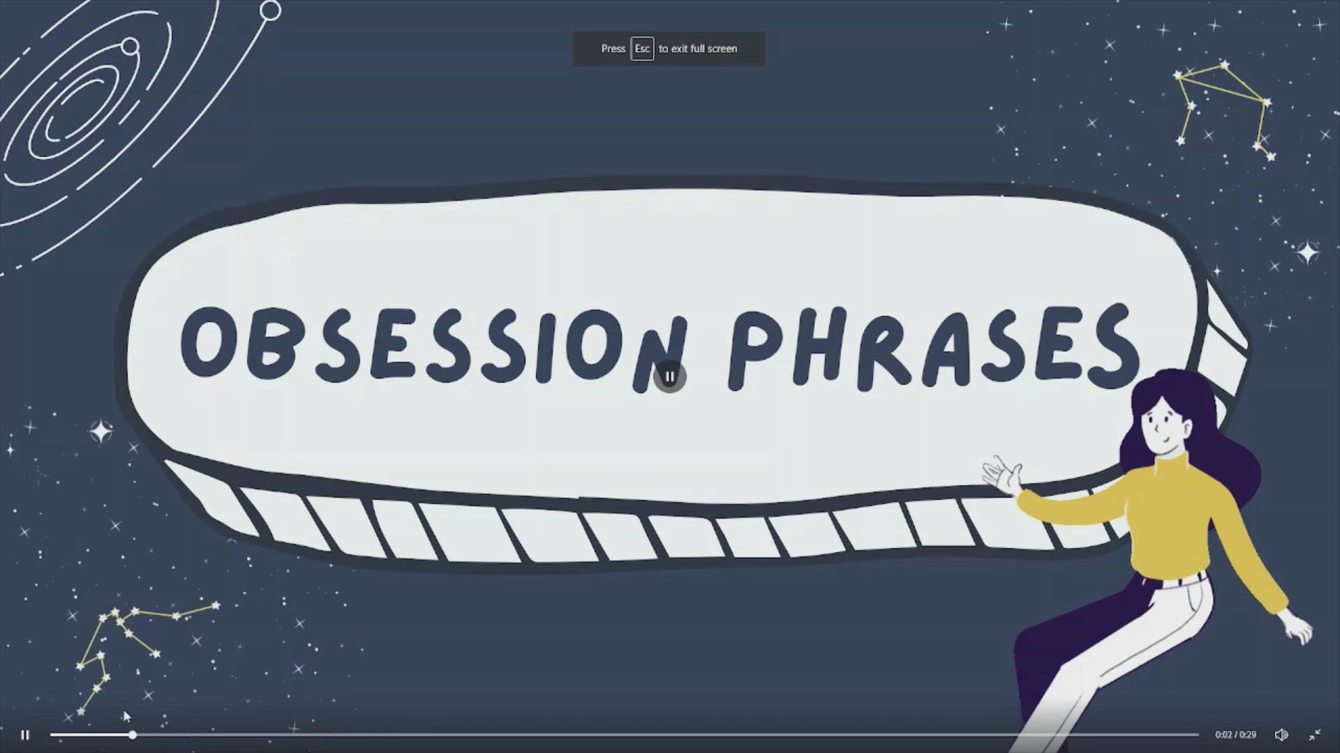 'Video thumbnail for Obsession Phrases To Use On a Man (With Examples)'