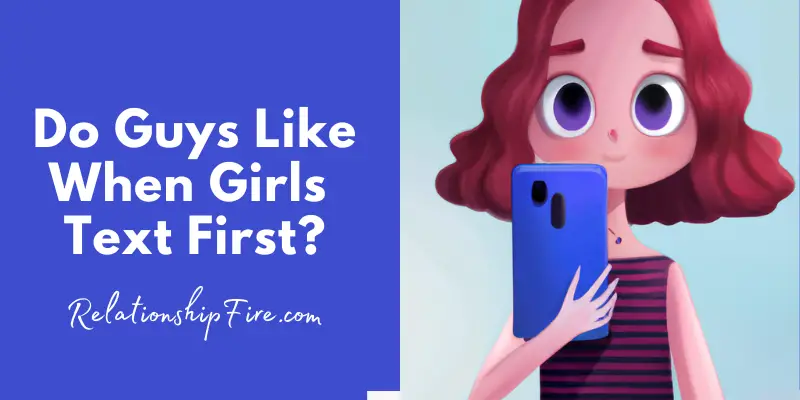 Cute Cartoon Girl - Do Guys Like When Girls Text First
