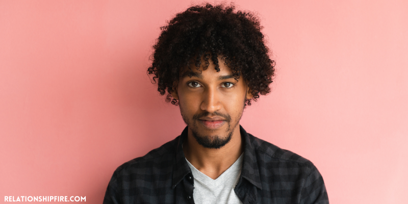 African American Man on a pink background—Do Guys Like Being Called Baby