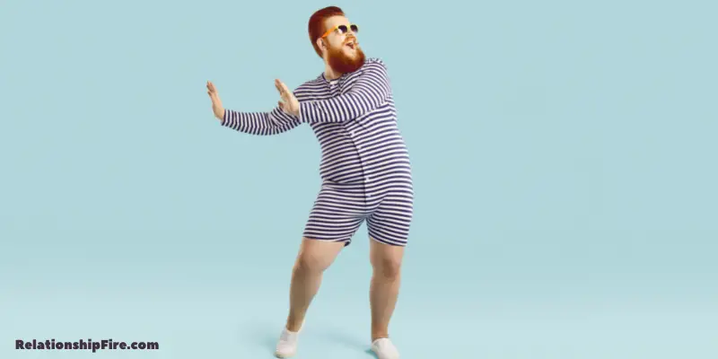 Bearded guy dancing—7 Scientific Reasons Women Love Fat Guys