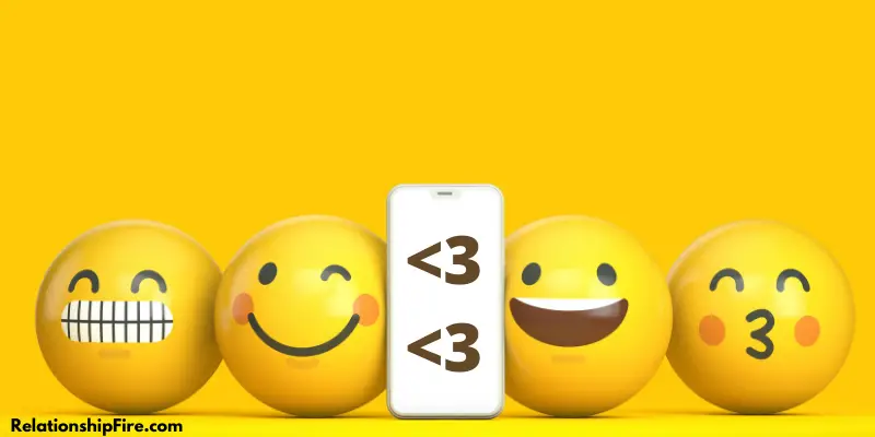 Four emojies and a cellphone—What Does 3 Mean From A Girl