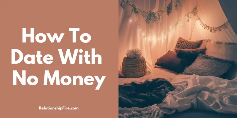 Romantic pillow and blanket fort with fairy lights - how to date with no money (1)
