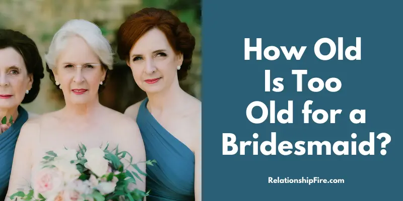 Three older bridesmaids holding flowers - How old is too old for a bridesmaid