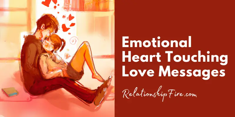 Cartoon couple in love - Emotional Heart Touching Love Messages