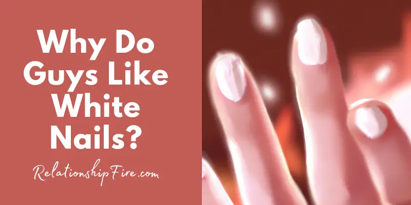 Cartoon hand and fingers with white nails - Why Do Guys Like White Nails